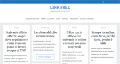 Desktop Screenshot of linkfree.it